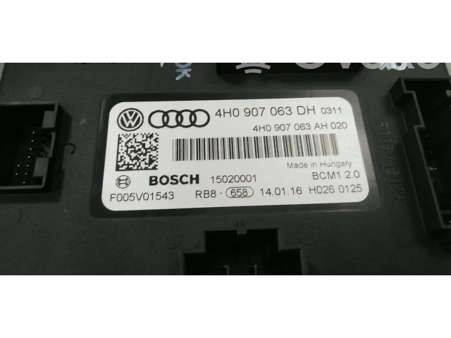Модуль управления BSM 4H0907063DH, 4H0907063DA Audi A6 S6 C7 4G