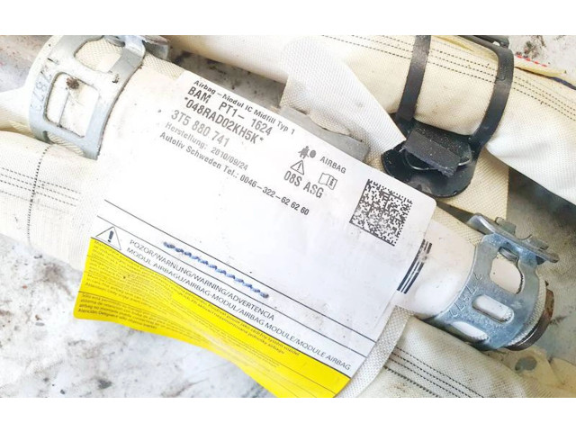 Боковая подушка безопасности 3t5880741, 048rad02kh5k Skoda Superb B6 (3T)