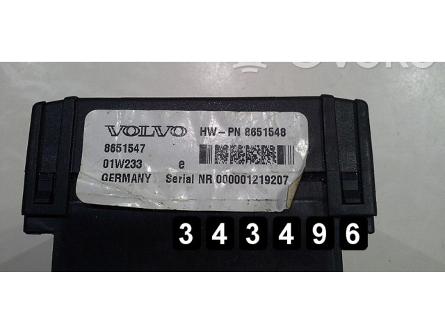 Блок управления двигателя 8651547 Volvo S80