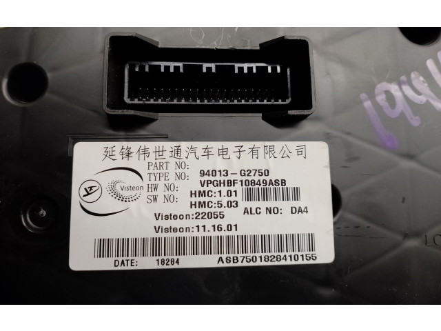 Панель приборов 96370G2100   Hyundai Ioniq       