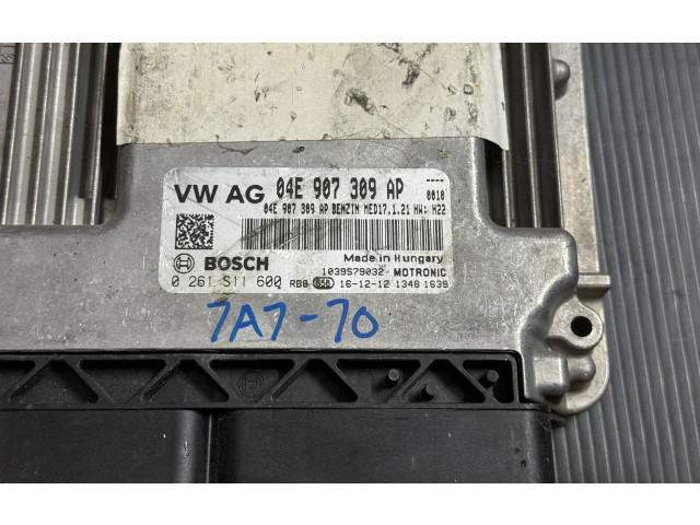 Блок управления двигателем Блок управления 04E907309AP, 0261S11600 Volkswagen Jetta VI