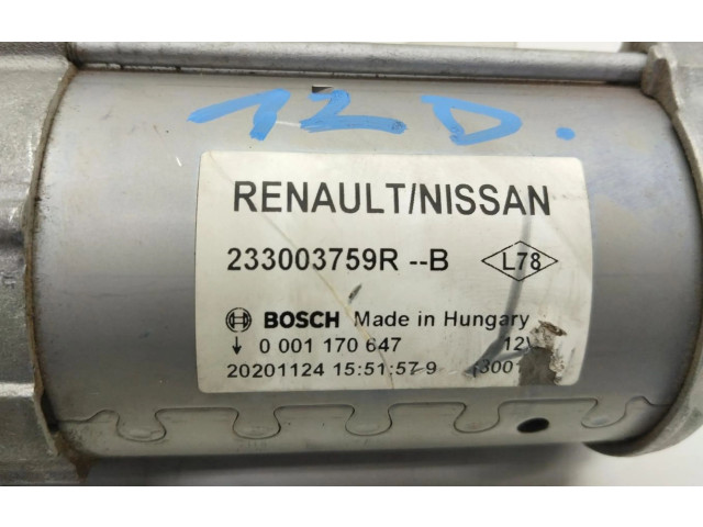 Turbodmychadlo Турбина 233003759R Renault Captur