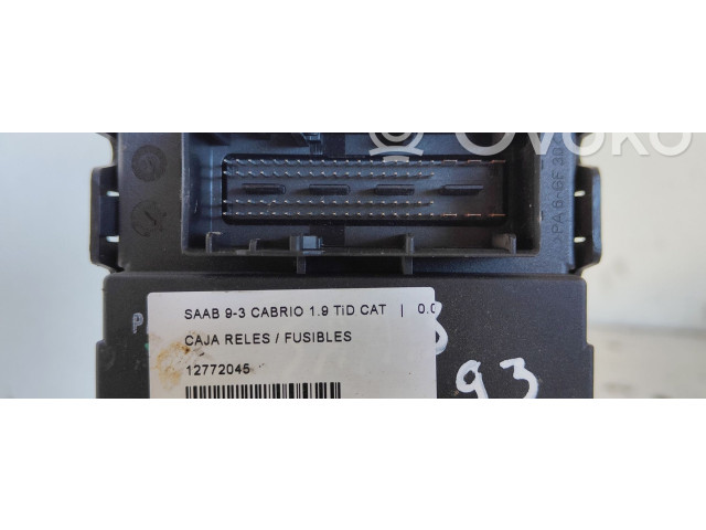Блок предохранителей 12772045   Saab 9-3 Ver2    