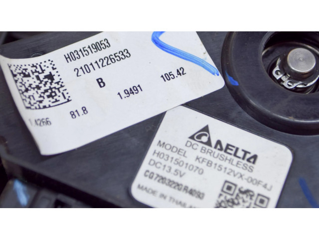 Вентилятор печки H031519053, H031501070 Tesla Model 3