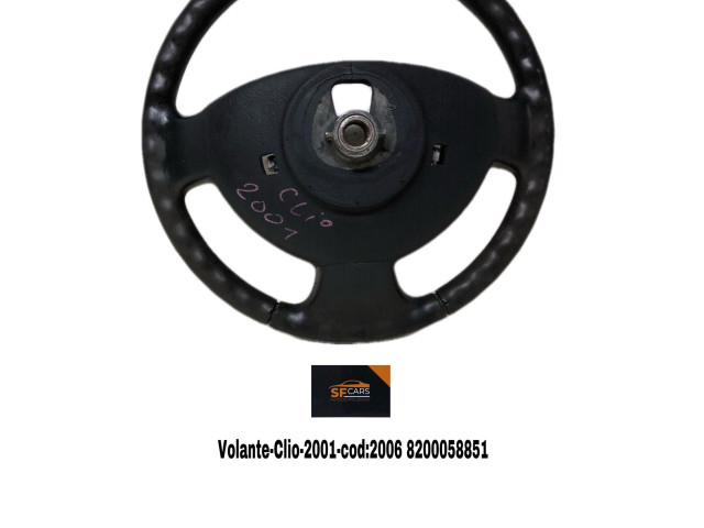 Volant Renault Clio II 2004 8200058851, 8200058851  