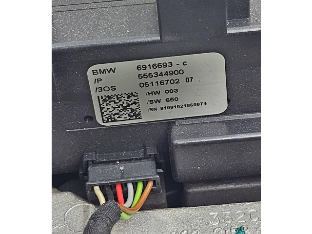 Přístrojová deska  BMW 7 E65 E66 2003 6916693, 05116702  