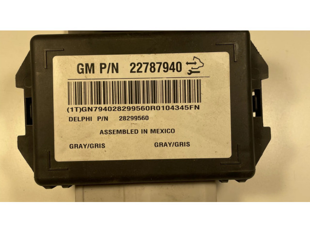 Блок комфорта 22787940 Chevrolet Captiva