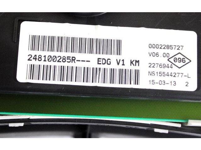 Панель приборов 248100285R   Dacia Dokker       