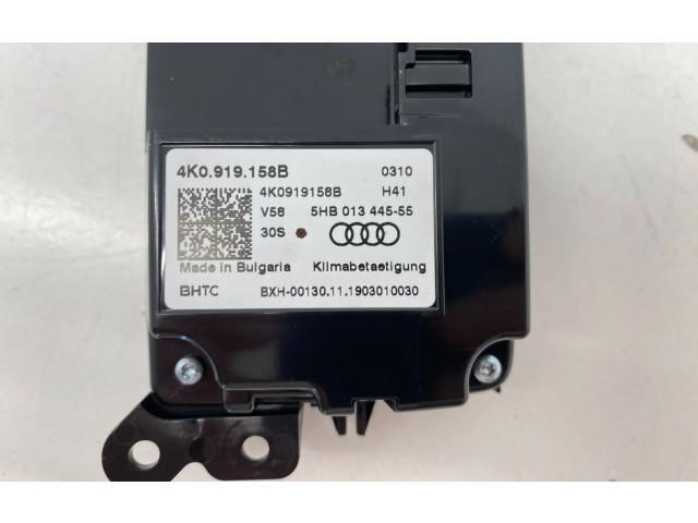 Блок управления климат-контролем 4K0919158B Audi e-tron