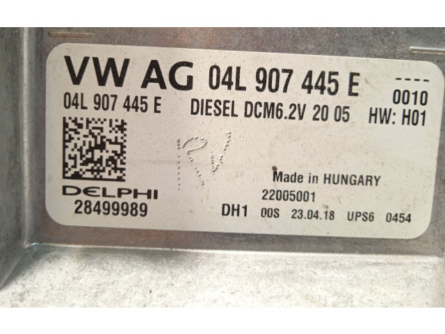 Блок управления двигателя 04L907445E, 28499989 Audi Q2 -