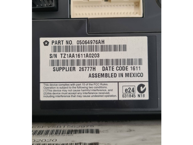 Дисплей    05064976AH, TZ1AA1611A0203   Fiat Freemont