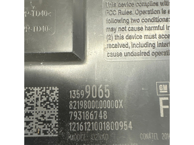 Блок управления 13599065, 793186748   Chevrolet Camaro
