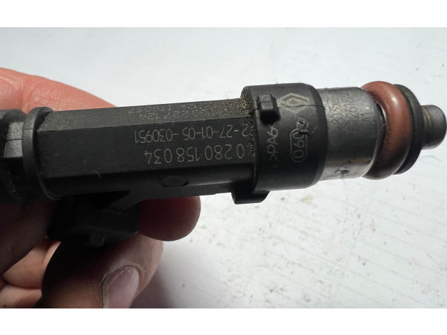 Vstřikovač 8200227124, 0280158034 Dacia Sandero pro benzínový motor 1.4