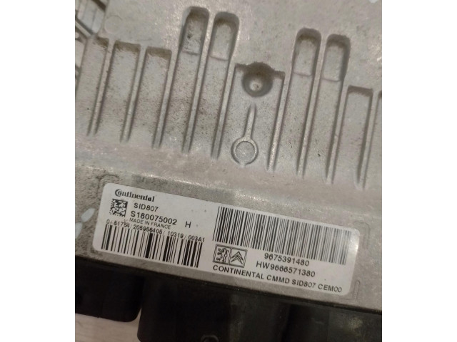 Блок управления двигателем Блок управления HW9666571380 Citroen DS4