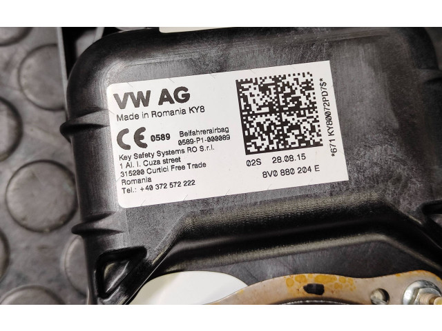 Подушка безопасности пассажира 8V0880204E   Skoda Octavia Mk3 (5E)