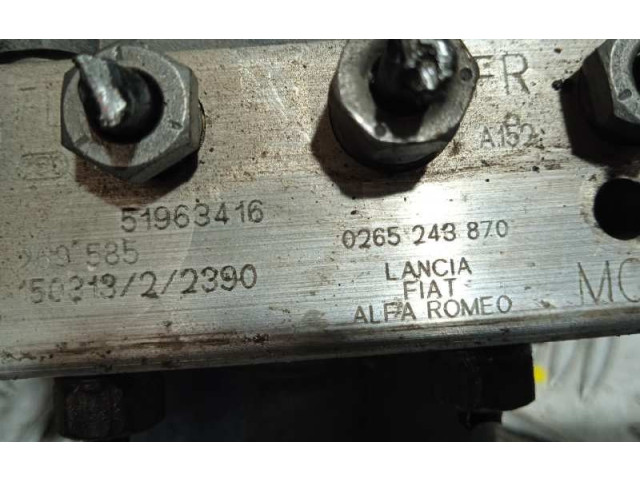 Блок АБС 51963416, 0265243870 Fiat Grande Punto - года