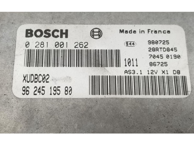 Řídící jednotka 0281001262 Citroen Berlingo 1998