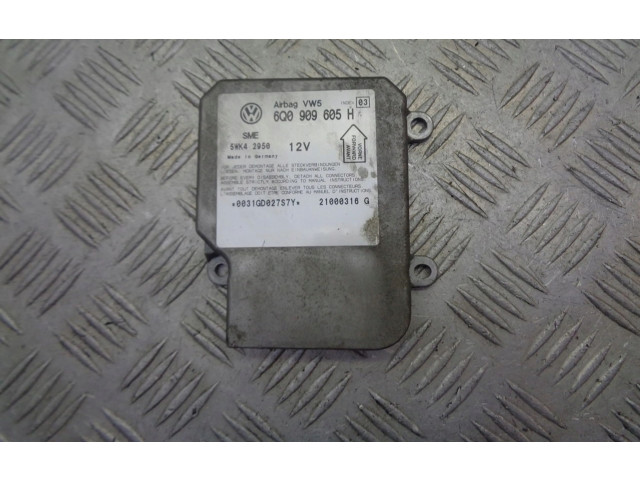 Блок подушек безопасности 6Q0909605H Skoda Fabia Mk1 (6Y)