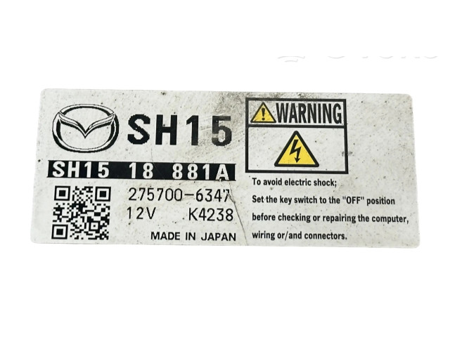 Řídící jednotka SH1518881A, 2757006347 Mazda CX-5 2014