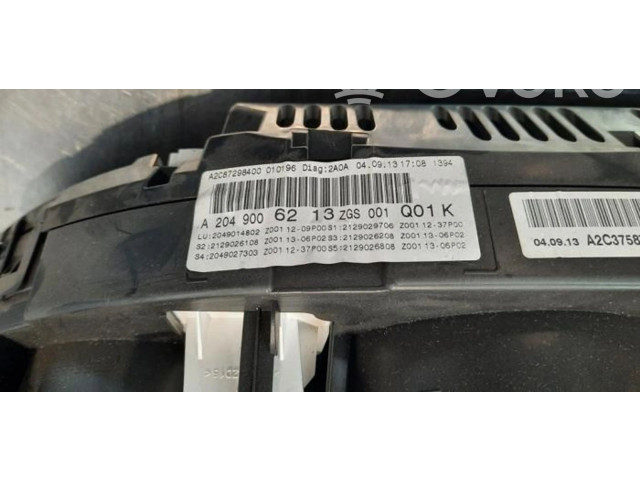 Přístrojová deska Mercedes-Benz GLK (X204) 2014 A2049006213