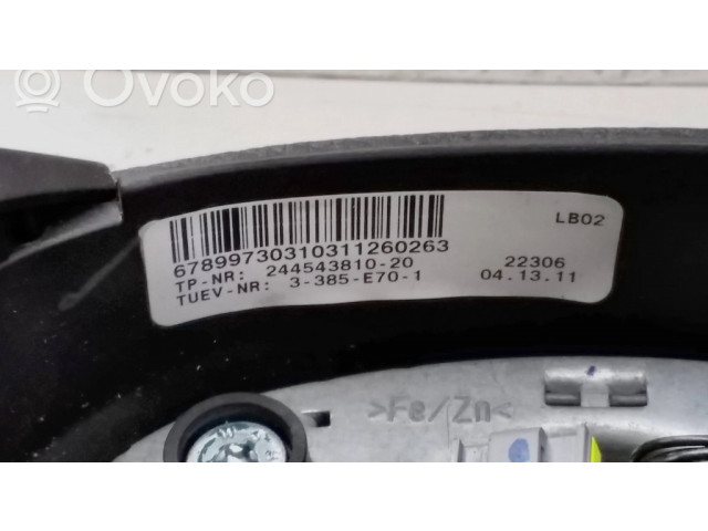 Руль BMW X5 E70 2006-2013 года 3385E701, 24454381020