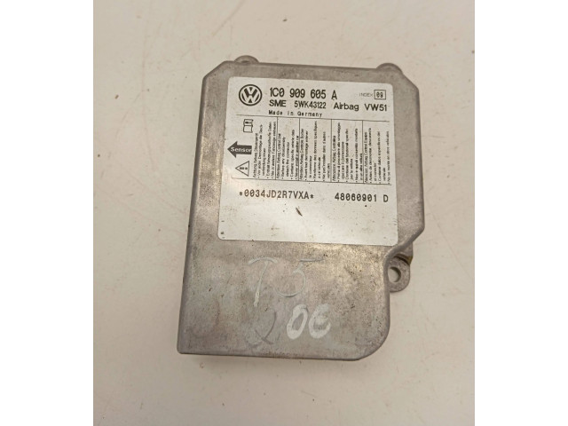Блок подушек безопасности 1C0909605A, 48060901D Volkswagen Transporter - Caravelle T5