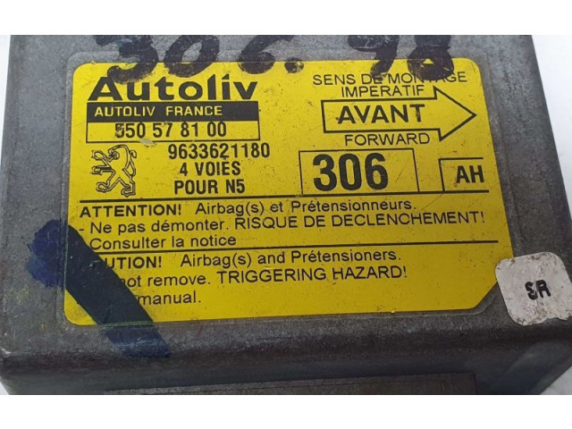 Блок подушек безопасности 9633621180   Peugeot 306