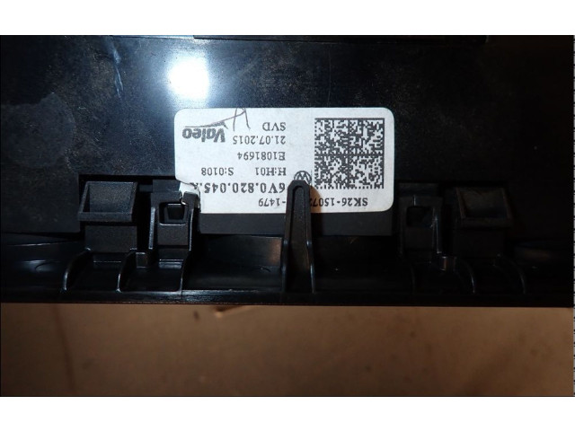 Блок управления климат-контролем 6V0820045D9B9   Skoda Fabia Mk3 (NJ)