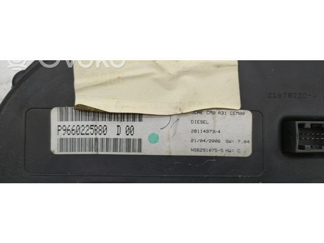 Панель приборов P9660225880D   Citroen C2       