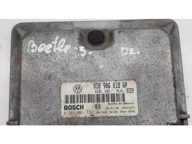 Řídící jednotka 038906018AP, 0281001732   Volkswagen Sharan 2006