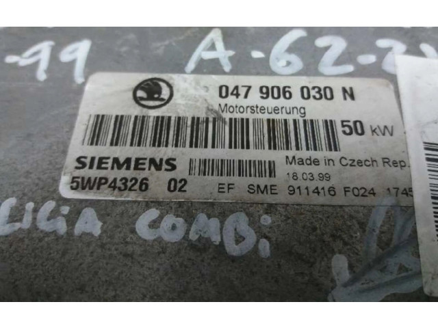 Řídící jednotka 047906030N Skoda Felicia I