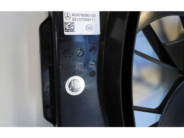 Вентилятор радиатора     A2479060100    Mercedes-Benz GLB x247 