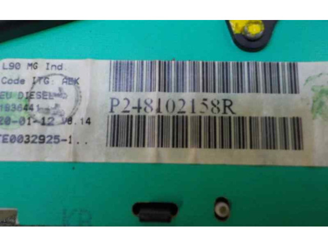 Панель приборов 248104354R, 248102158R Dacia Logan II