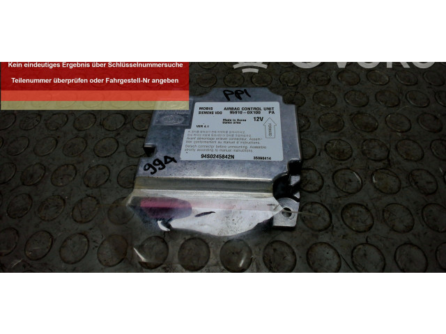 Блок подушек безопасности 95910-0X100 Hyundai i10