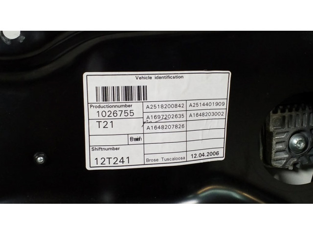 Передний комплект электрического механизма для подъема окна