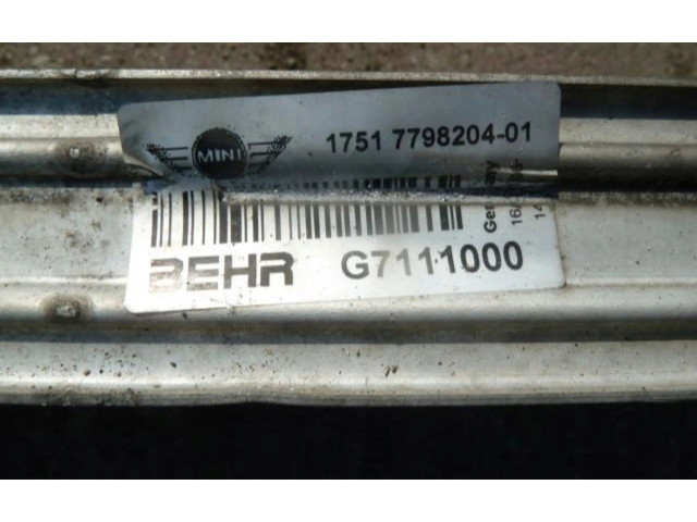 Радиатор интеркулера         Mini One - Cooper R50 - 53 