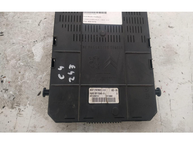 Блок предохранителей 9658158780 Citroen C4 I