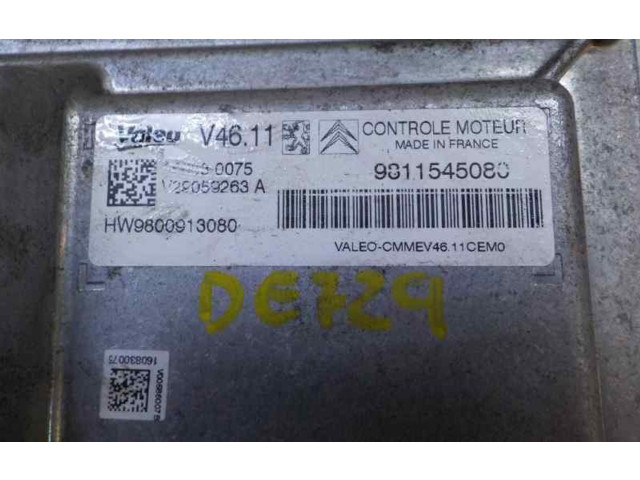 Блок управления двигателя 1613425780   Citroen C-Elysée