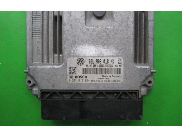 Řídící jednotka 03L906018NK, 0281018024 Volkswagen Caddy 2012