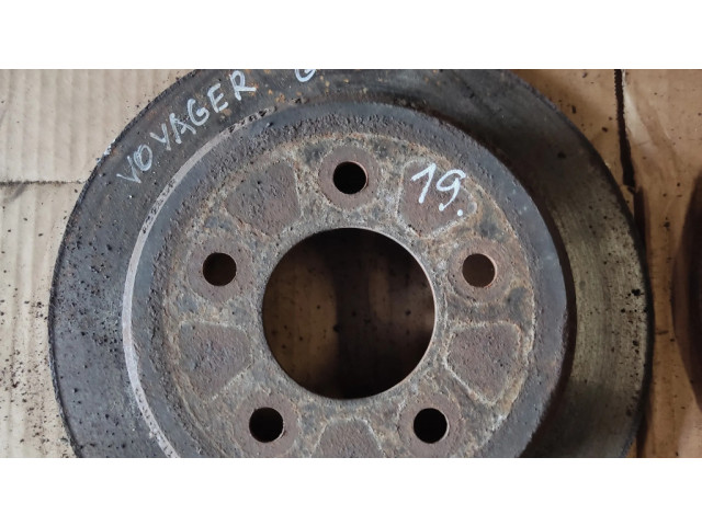 Задний тормозной диск Chrysler Voyager 2.8