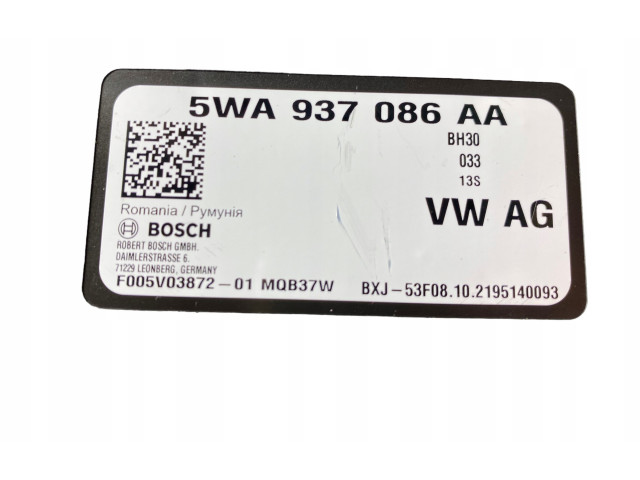 Блок комфорта 5WA937086AA Volkswagen Golf VIII