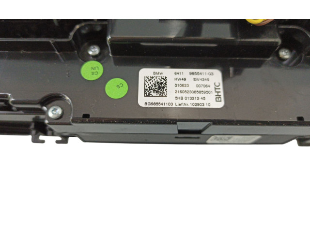 Блок управления климат-контролем 64119855411, 64119855411 BMW X3 G01