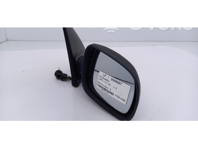 Зеркало электрическое        Volkswagen Lupo  1998 - 2005 года   