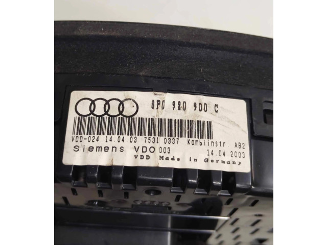 Панель приборов 8P0920900C Audi A3 S3 8P