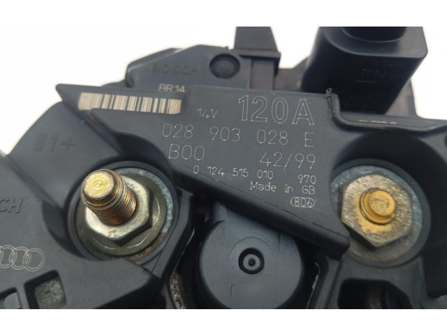 Генератор 028903028E Audi A3 S3 8L