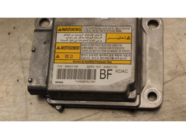 Блок управления 96801176, 96801136 Chevrolet Matiz