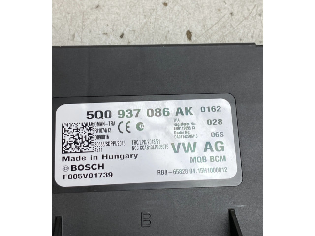 Блок комфорта 5Q0937086AK Skoda Octavia Mk3 (5E)