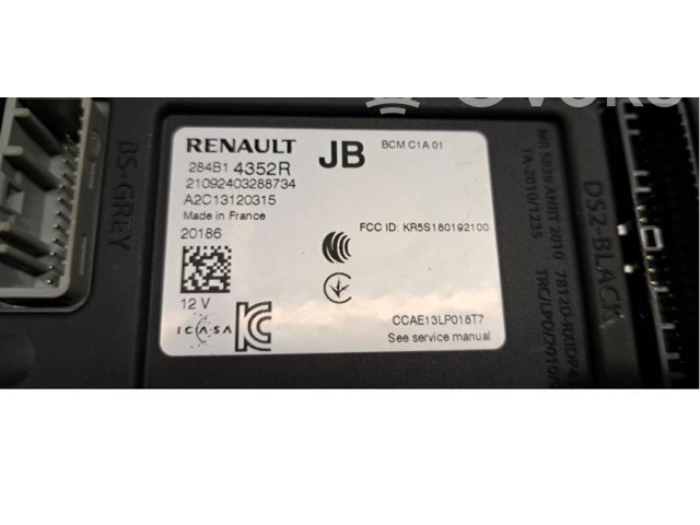 Блок комфорта 284B14352R   Renault Zoe   