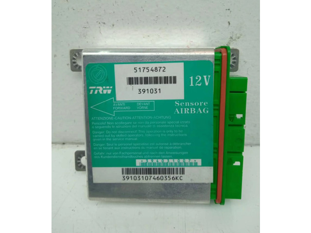 Блок подушек безопасности 51754872, CENTRALITAAIRBAG   Fiat Punto (199)