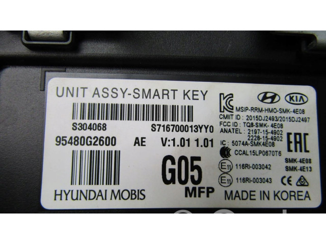 Блок управления 95480G2600   Hyundai Ioniq
